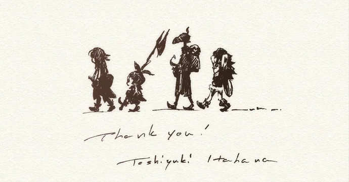 Художник и дизайнер персонажей из Square Enix, Тошиюки Итахана, покидает компанию после более чем 25 лет работы.